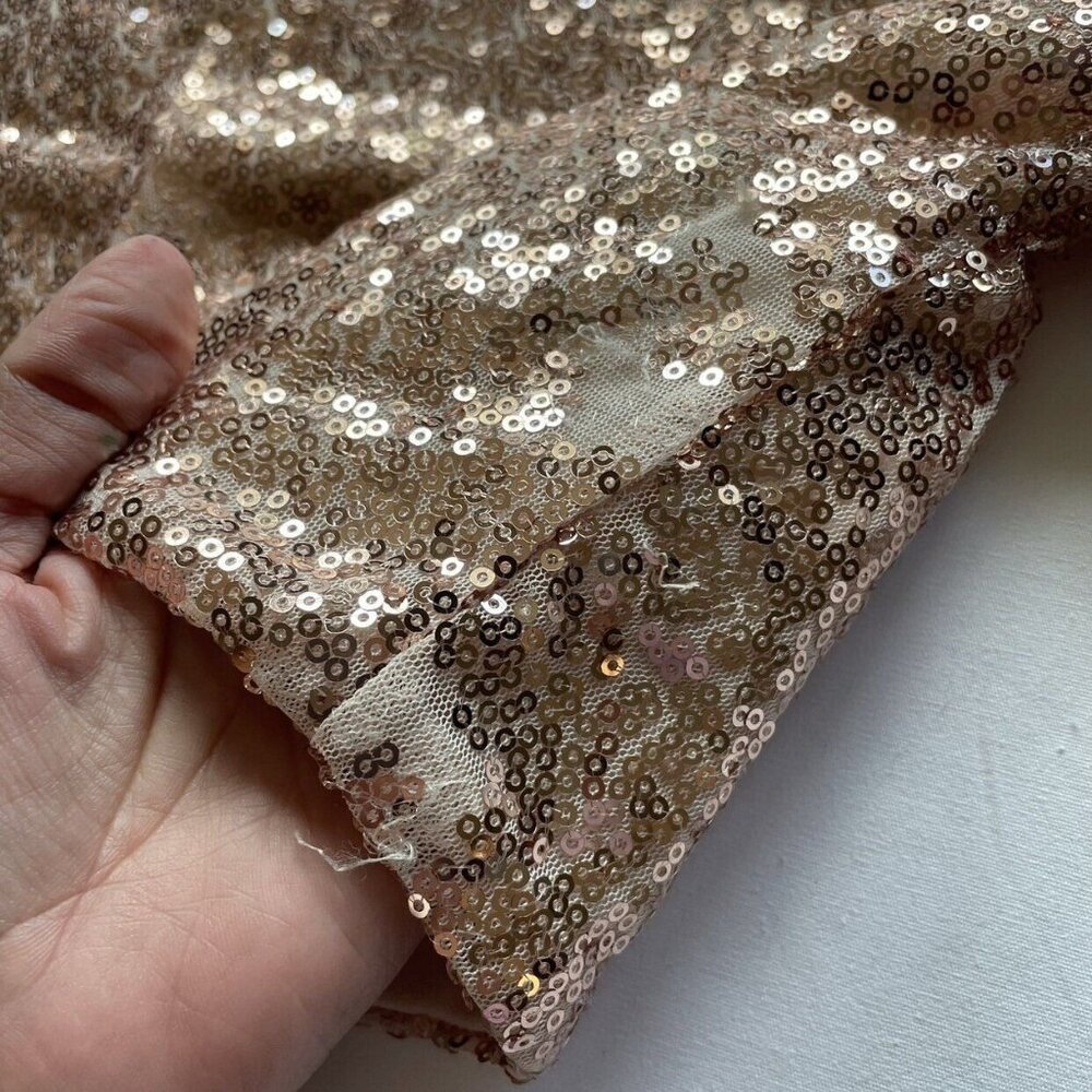 Knitworks Sequins Cropped Top Size 10 - Picture 4 of 6